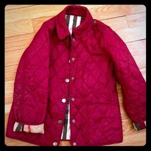 Authentic kids Burberry coat size 5